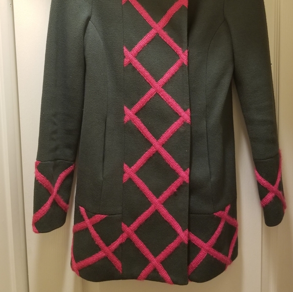 UNIQUE Anthropologie Elevenses Overcoat! Sz 2! - Picture 2 of 8